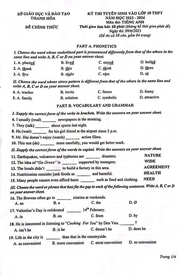 tai-lieu-on-thi-tieng-anh