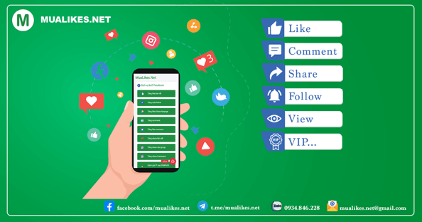 MuaLikes.Net - Hệ thống cung cấp dịch vụ tương tác MXH