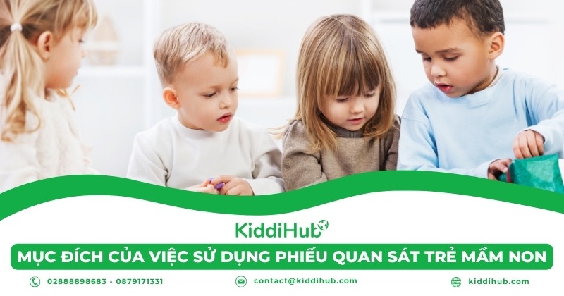 Phiếu quan sát trẻ mầm non hiện nay