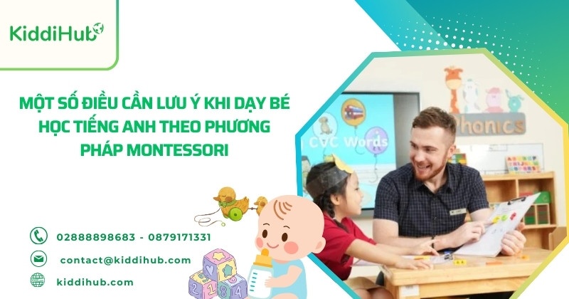 Lợi ích khi bé học tiếng Anh theo phương pháp Montessori