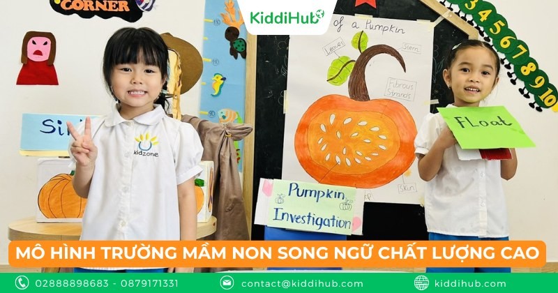 Mô hình trường mầm non song ngữ chất lượng cao