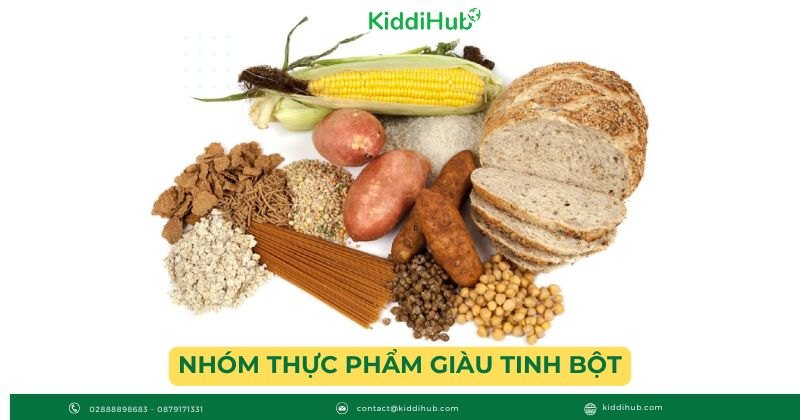 Nhóm thực phẩm giàu tinh bột