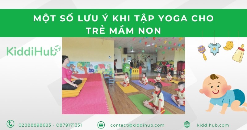 Một số lưu ý khi tập yoga cho trẻ mầm non