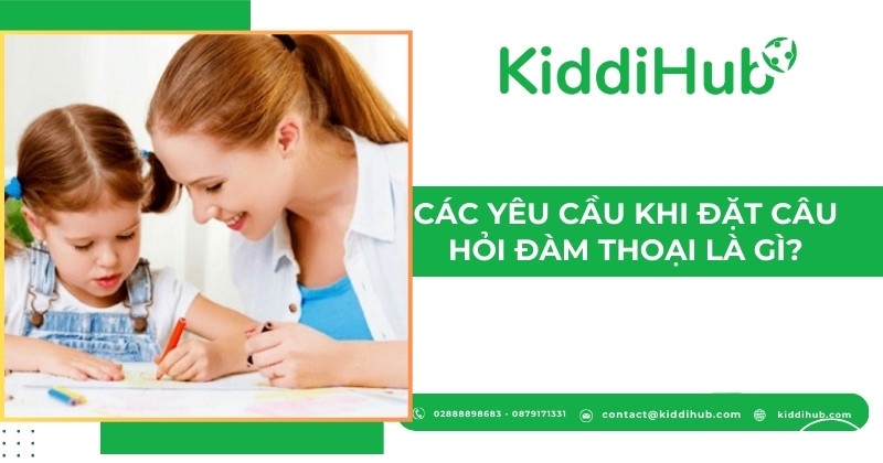 Các yêu cầu khi đặt câu hỏi đàm thoại là gì?