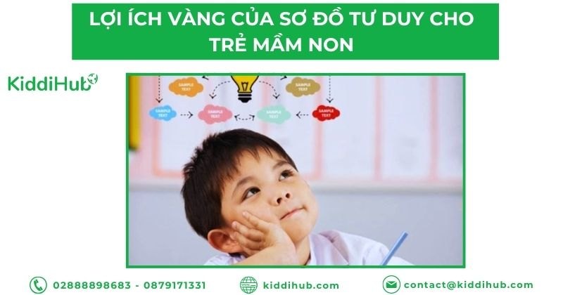 Lợi ích vàng của sơ đồ tư duy cho trẻ mầm non: hành trang phát triển toàn diện