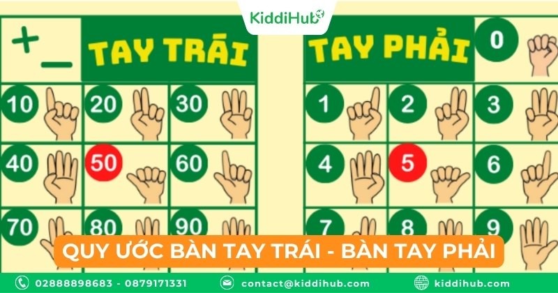 Quy Ước Bàn Tay Trái - Bàn Tay Phải