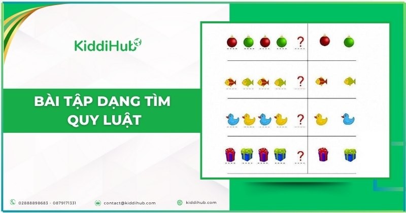 Bài tập dạng tìm quy luật