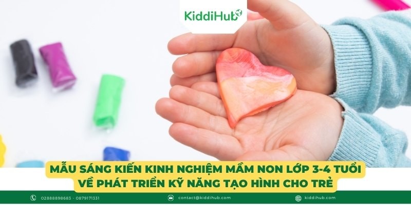 phát triển kỹ năng tạo hình cho trẻ