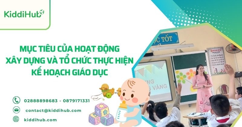 Mục tiêu của hoạt động xây dựng và tổ chức thực hiện kế hoạch giáo dục