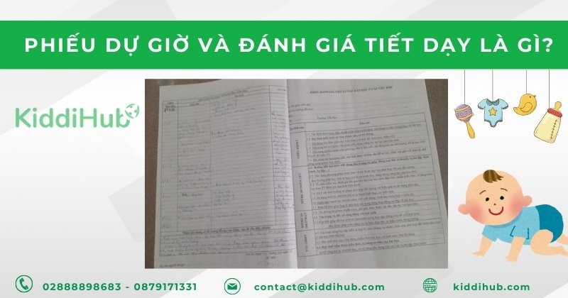 Phiếu dự giờ và đánh giá tiết dạy là gì?