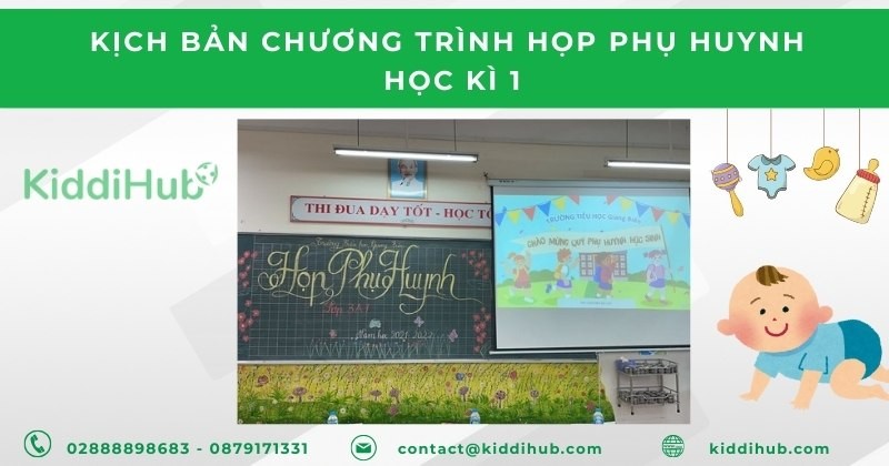 Kịch bản chương trình họp phụ huynh học kì 1