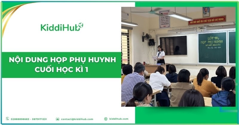 Nội dung họp phụ huynh cuối học kì 1