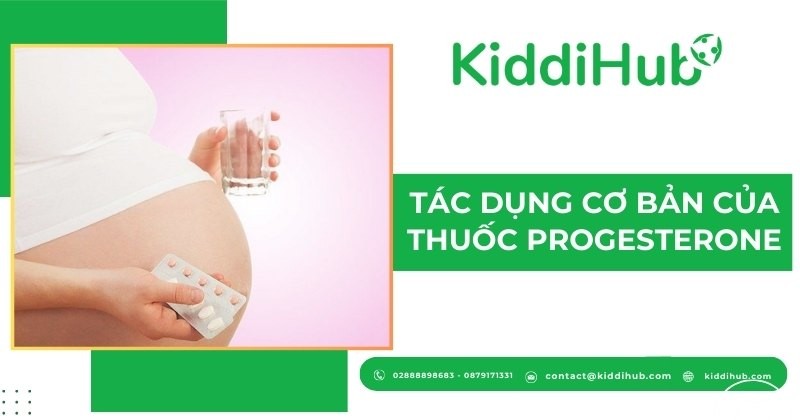 Tác dụng cơ bản của thuốc progesterone