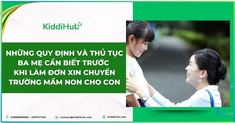 Những quy định và thủ tục ba mẹ cần biết