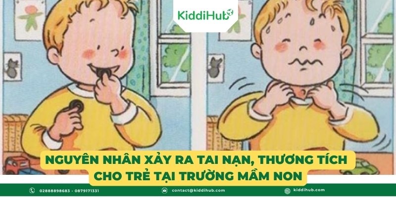 Nguyên nhân xảy ra tai nạn, thương tích cho trẻ