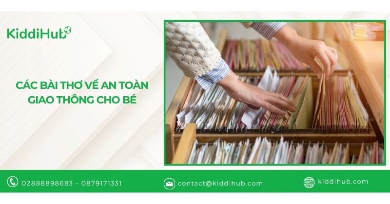 Các bài thơ về chủ đề giao thông cho bé