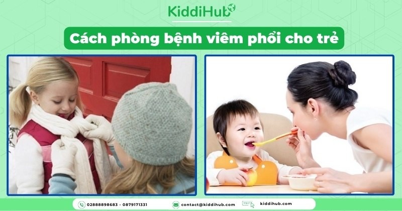 Cách phòng bệnh viêm phổi cho trẻ