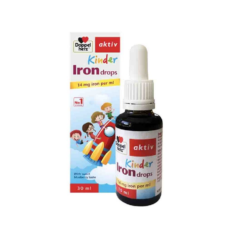 Kinder Iron Drops – Giải pháp tự nhiên, an toàn cho cả gia đình