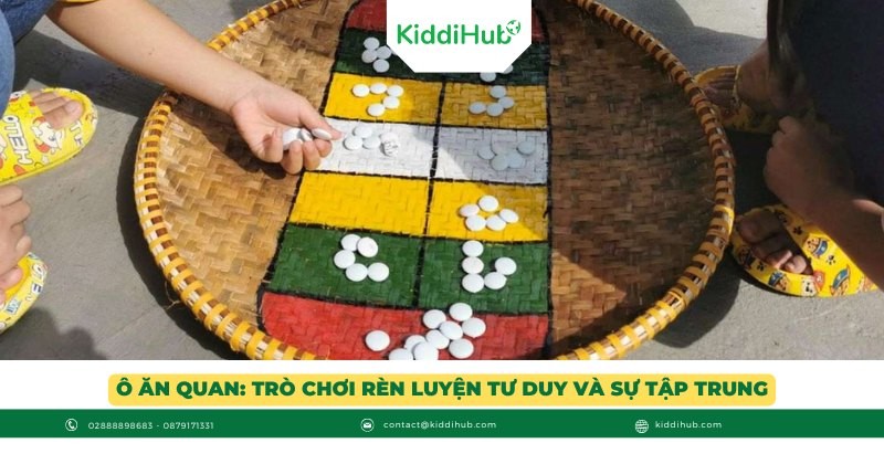 Ô ăn quan: Trò chơi rèn luyện tư duy và sự tập trung