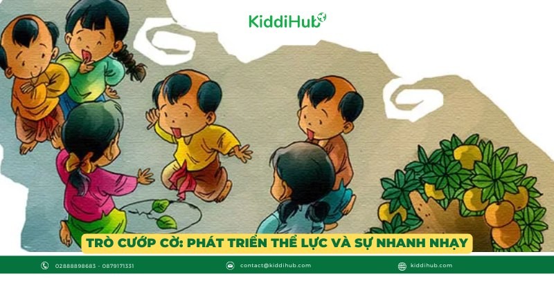 Trò cướp cờ: Phát triển thể lực và sự nhanh nhạy