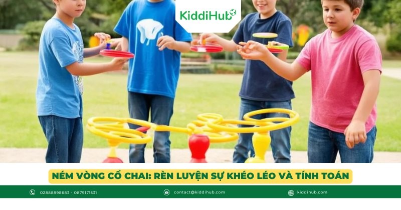 Ném vòng cổ chai: Rèn luyện sự khéo léo và tính toán