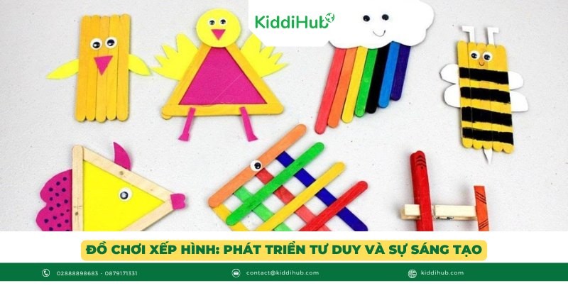 Đồ chơi xếp hình: Phát triển tư duy và sự sáng tạo