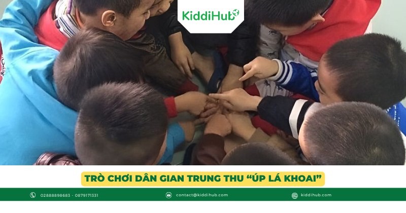 Trò chơi dân gian Trung Thu “Úp lá khoai”