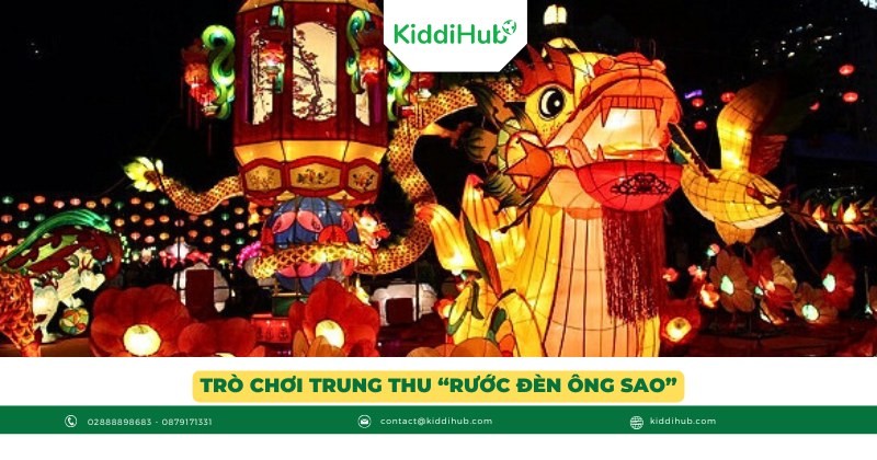 Trò chơi Trung Thu “Rước đèn ông sao”