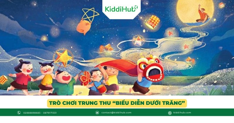Trò chơi Trung Thu “Biểu diễn dưới trăng”