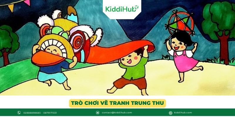 Trò chơi vẽ tranh Trung Thu