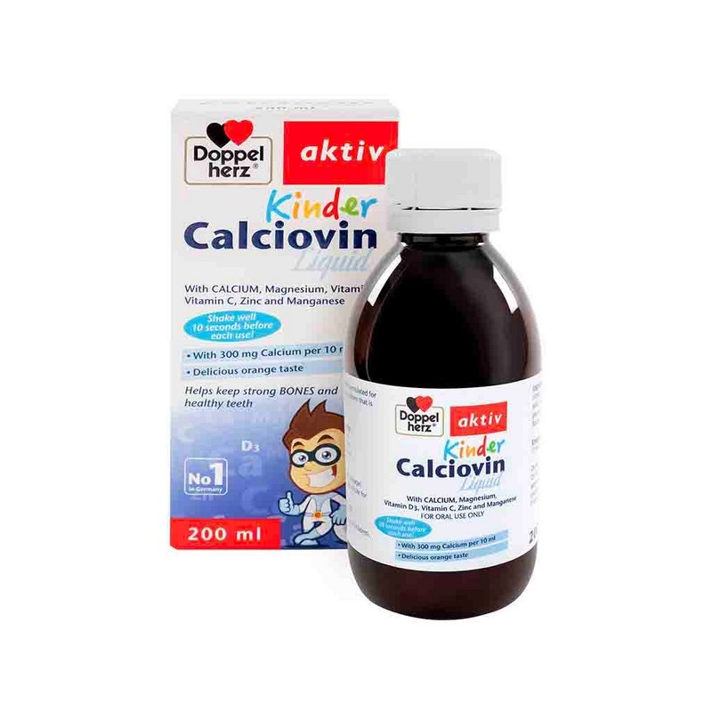 Kinder Calciovin Liquid là một loại&nbsp;thực phẩm chức năng dạng siro