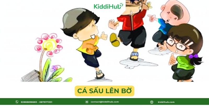 Cá sấu lên bờ