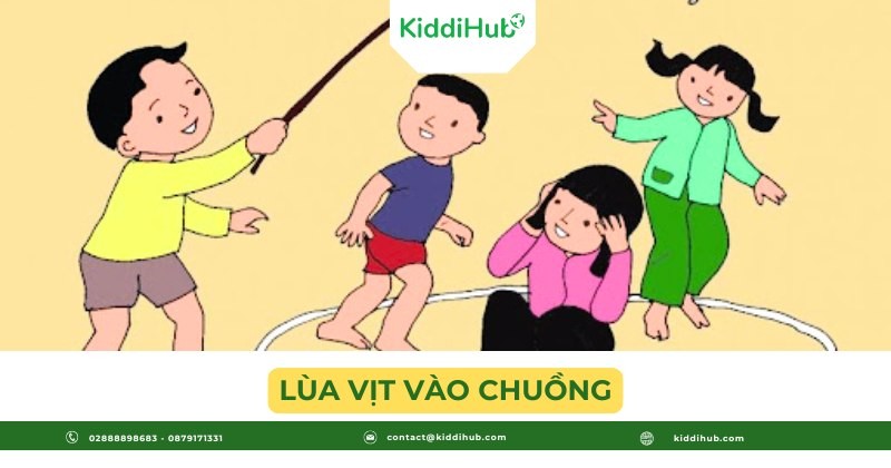 Lùa vịt vào chuồng