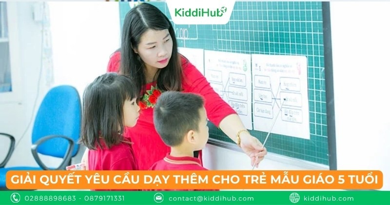Tình huống 2: Giải quyết yêu cầu dạy thêm cho trẻ mẫu giáo 5 tuổi
