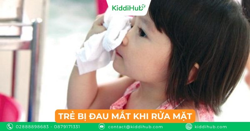 Tình huống 13: Trẻ bị đau mắt khi rửa mặt