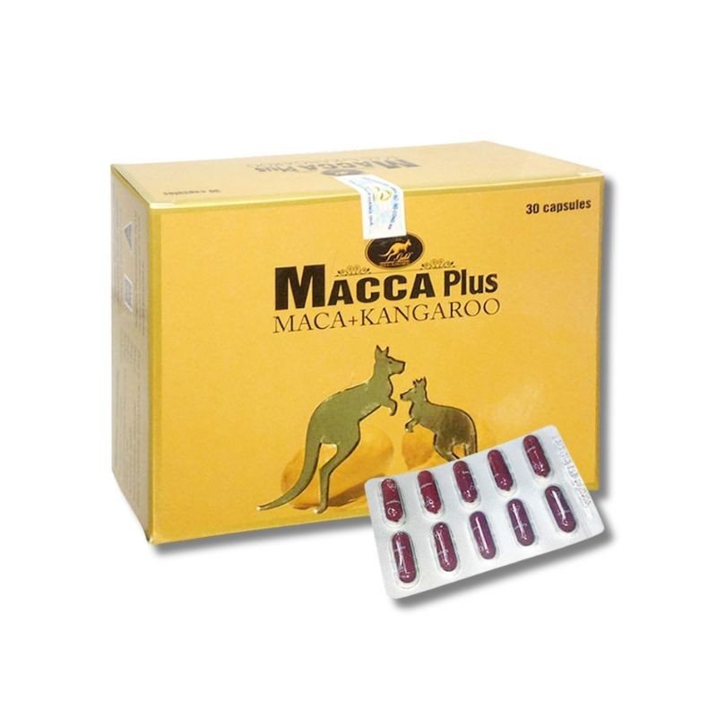 Macca Plus - Giải pháp tự nhiên cho sinh lý nam giới