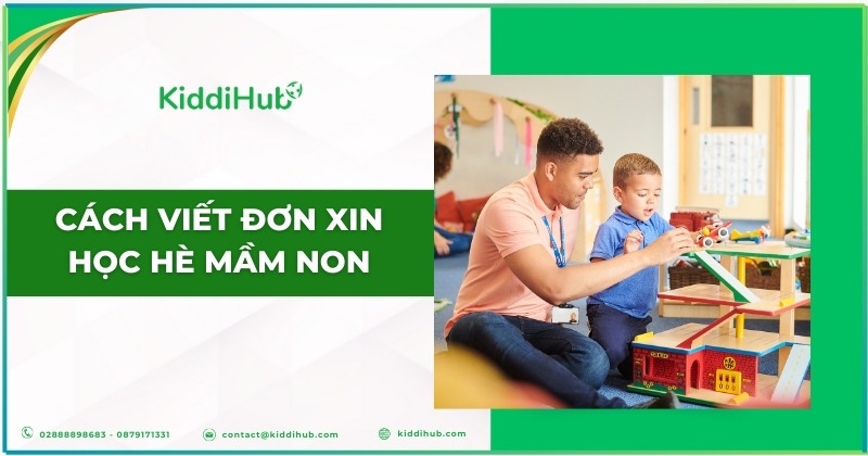 Cách viết đơn xin học hè mầm non
