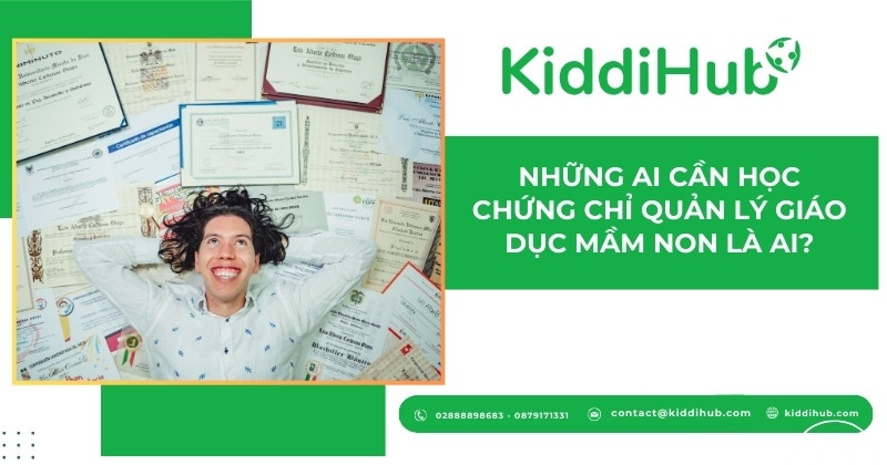 Những ai cần học chứng chỉ quản lý giáo dục mầm non?