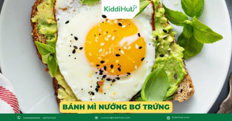 Bánh mì nướng bơ trứng