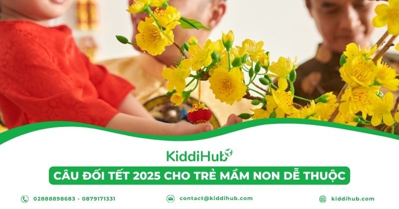 Những câu đối chúc Tết dễ thương dành cho trẻ mầm non