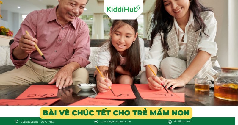 Bài vè chúc Tết cho trẻ mầm non