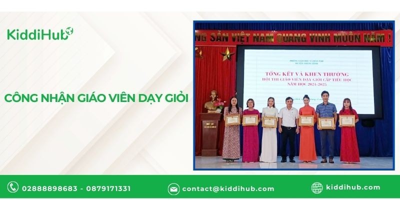 Công nhận giáo viên dạy giỏi