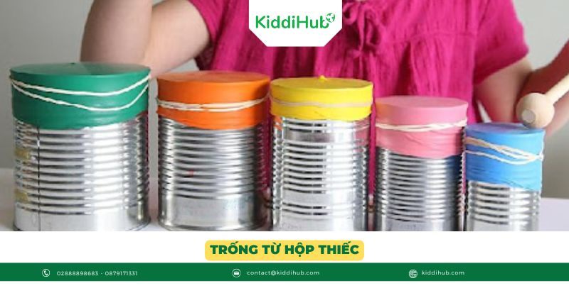 Trống từ hộp thiếc