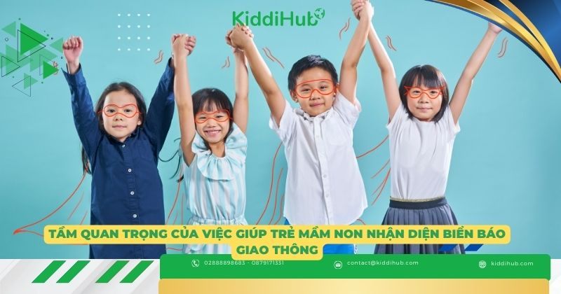 Tầm quan trọng của việc giúp trẻ mầm non nhận diện biển báo giao thông
