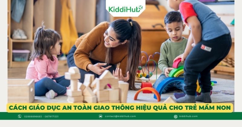 Cách giáo dục an toàn giao thông hiệu quả cho trẻ mầm non