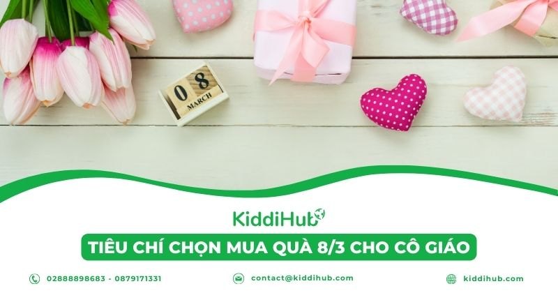 Tiêu chí chọn mua quà 8/3 cho cô giáo