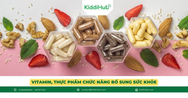 Vitamin, thực phẩm chức năng bổ sung sức khỏe