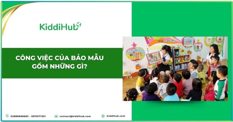 Công việc của bảo mẫu gồm những gì?