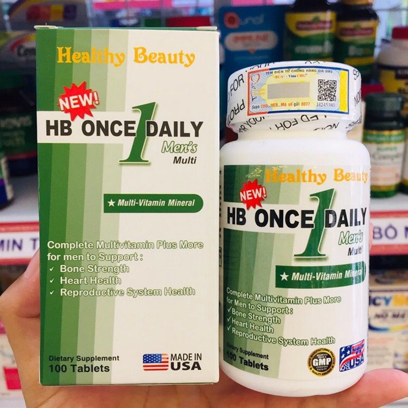 Lợi Ích Dài Hạn Khi Sử Dụng HB Once Daily Men’s Multi