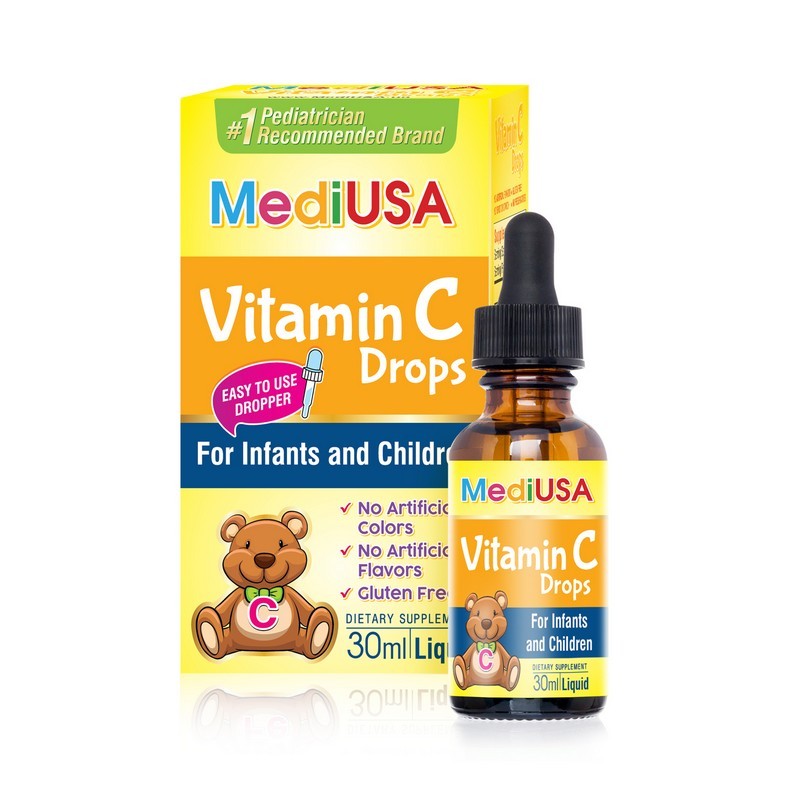 Giới Thiệu MediUSA Vitamin C Drops